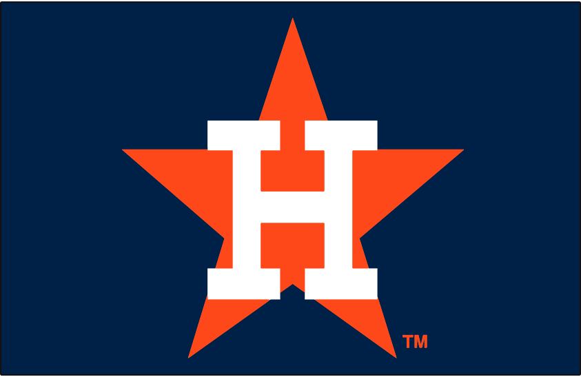 Houston Astros 1980-1993 Cap Logo iron on heat transfer